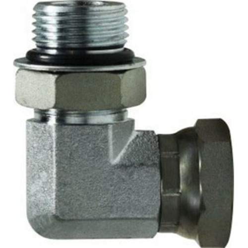 1-5/8-12X1-1/4 (1-1/4 OD X 1-1/4 OD) 90 Degree O-Ring Swivel Adapter