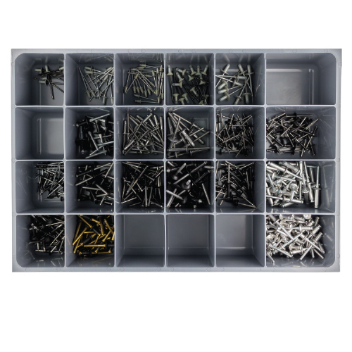 Specialty Rivets - All Makes Assortment 451 Pieces