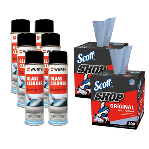 Scott® Shop Towels in Pop-Up® Box and Glass Cleaner Package Deal