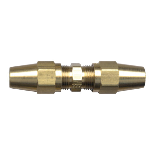 Brass DOT Air Brake - Fittings For Copper Tubing Union Coupling - 1/4 Inch Tube