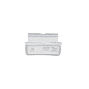 AW Series Zinc Coated Wheel Weight .50 Ounce