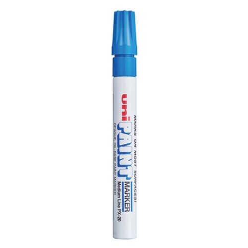 Permanent Marker Med Bullet Tip Blue