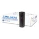 High-Density Commercial Can Liners, 16 gal, 6 mic, 24