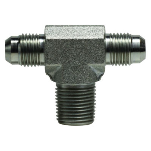 JIC MALE BRANCH TEE- 1/2 JIC X 1/2 MPT