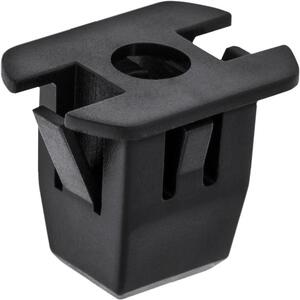 Exterior Door Trim Screw GrommetBlack Nylon Audi