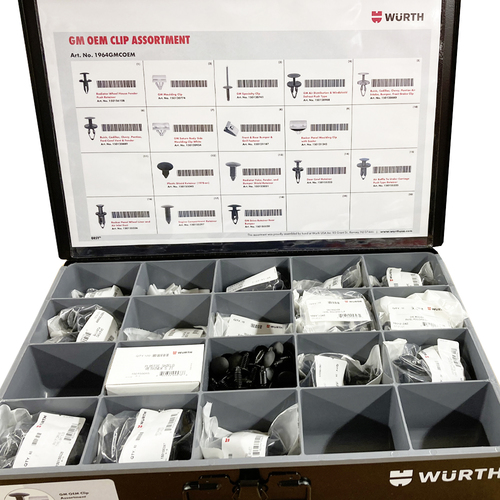 GM OEM Clip Assortment 685pc