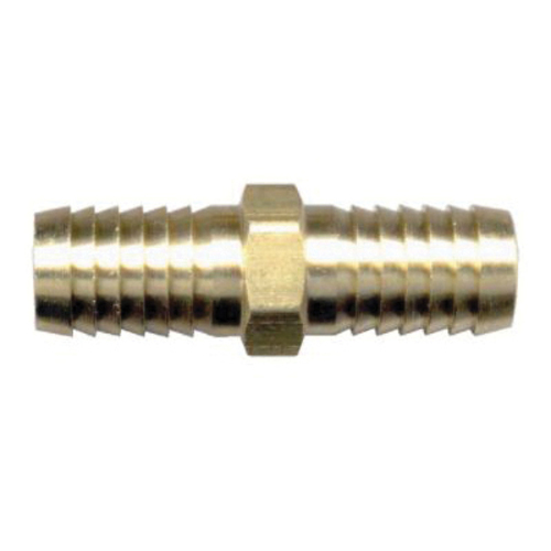 Brass Barbed Splicer - 3/4 Inch Hose Inner Diameter (HID)