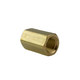 Brass Pipe - Fittings Reducing Coupling Female Pipe Thread (FPT) Both Ends - 3/8 Inch To 1/8 Inch Pipe