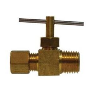 1/4 X 1/8 COMP X M NEEDLE VALVE