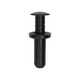Blk Ny Santoprene Rub PushType Retain
