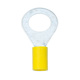 Ring Terminal 5MM Yellow Gauge 12-10