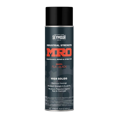 Seymour MRO Ind. High-Solid Flat Black 16oz