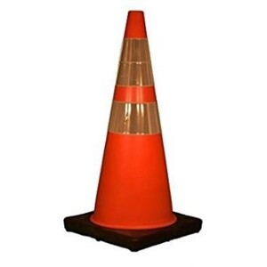 Cortina Safety Products - Pop Up Traffic Cone With Light - 28 Inch - 5Pack