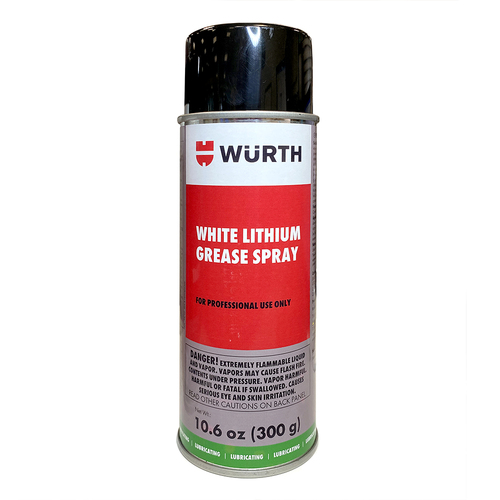 White Lithium Grease aerosol 10.6 net 10.6 oz Grease Lubricants