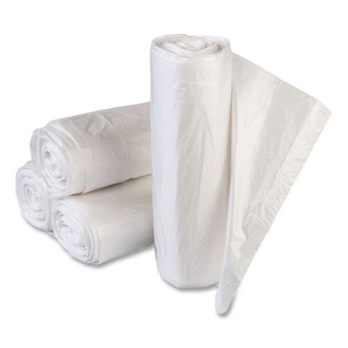 High-Density Can Liners Value Pack, 60 gal, 14 mic, 43