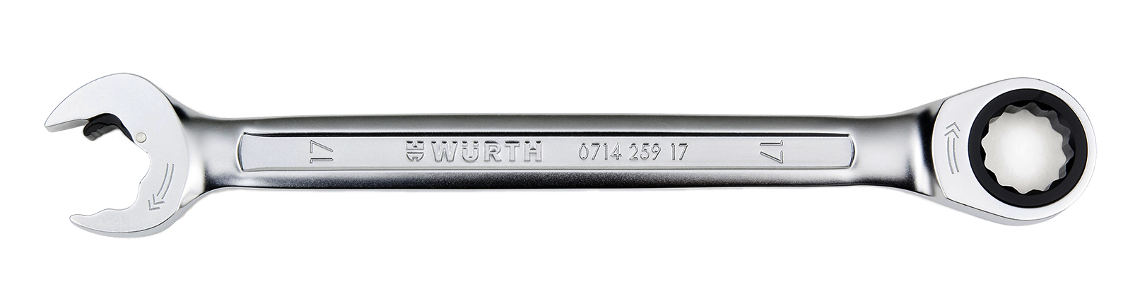 ZEBRA POWERDRIV 12-Point Dual Ratchet Combination Wrench 17mm