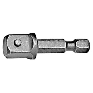Non Magnetic Adapter 1/4 Inch  Male Hex Drive To 3/8 Inch