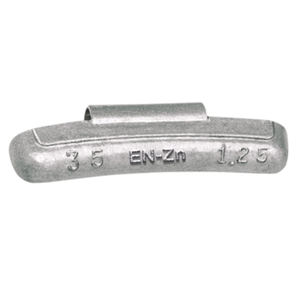 EN Series Zinc Coated Wheel Weight 45 Gram Zinc EN Wheel Weights
