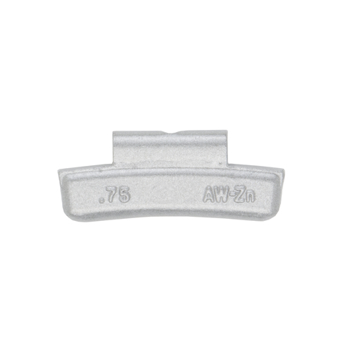AW Series Zinc Coated Wheel Weight .75 Ounce