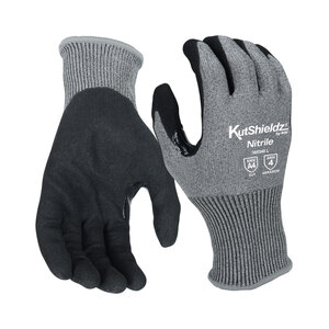 NSI KutShieldz ANSI Cut A4 Sandy Nitrile Coated Gloves - 2XLarge