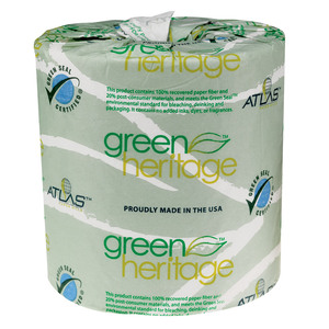 Green Heritage# Bath Tissue Rolls 96 Case
