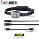Coast® RL35R Headlamp With Voice Activation
