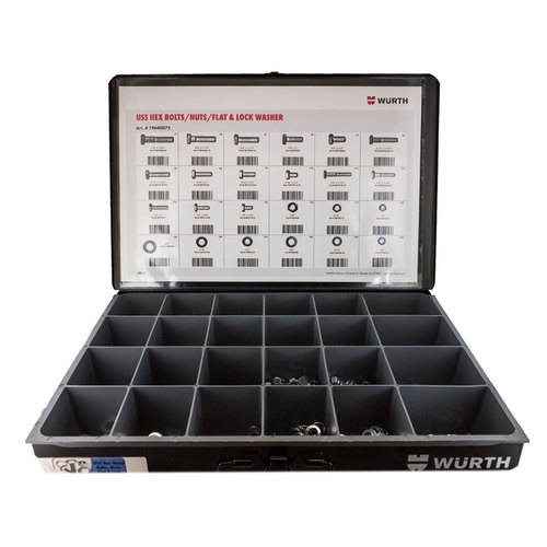 USS Bolts and Nuts Grade 5 Assortment 660 Pcs Hardware Fasteners