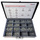 Tan Square Pan TEK and Self Tapping Zinc Screw Assortment - 1200 Pieces
