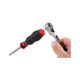 ZEBRA Screwdriver with 1/4 Inch Square Tip (Includes Ratchet Adapter)