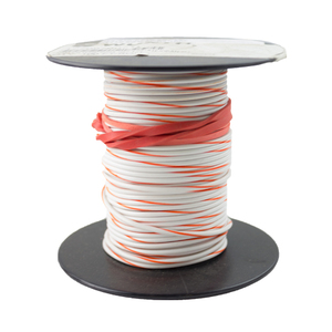 Trace Wire 22 Gauge White/Orange 100 Ft