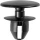 GM Black Plastic Drive Type Rivet