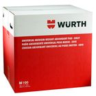 Universal Absorbent Pads - Light Weight - Perforated - Gray - 16 Inch x18 Inch (200 per Box)