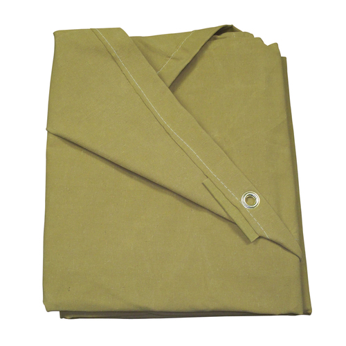 Dize# Weathermaster# Canvas Duck Tarp 12 Feet x 16 Feet