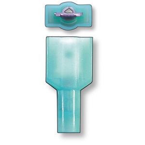 Male Connector For Tee Tap Blue
