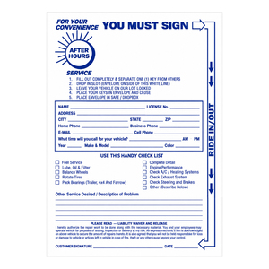 After Hours Drop-Box Key Envelopes - 500 Per Box