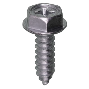 Philips Hex Washer Head License Plate Screw M6-1.81 x 20mm