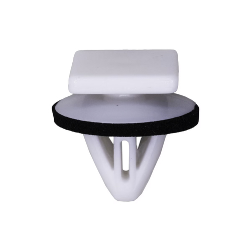 Moulding Clip With Sealer White Nylon Hyundai