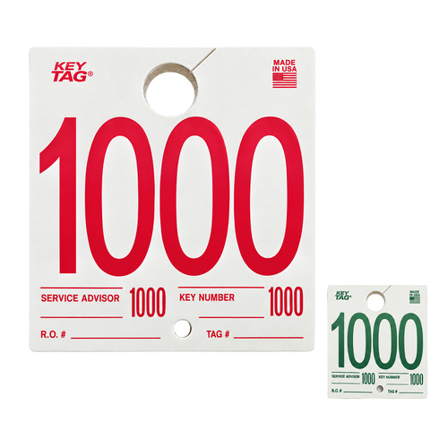 Service Dispatch Numbers - Red/Green (4000 - 4999)