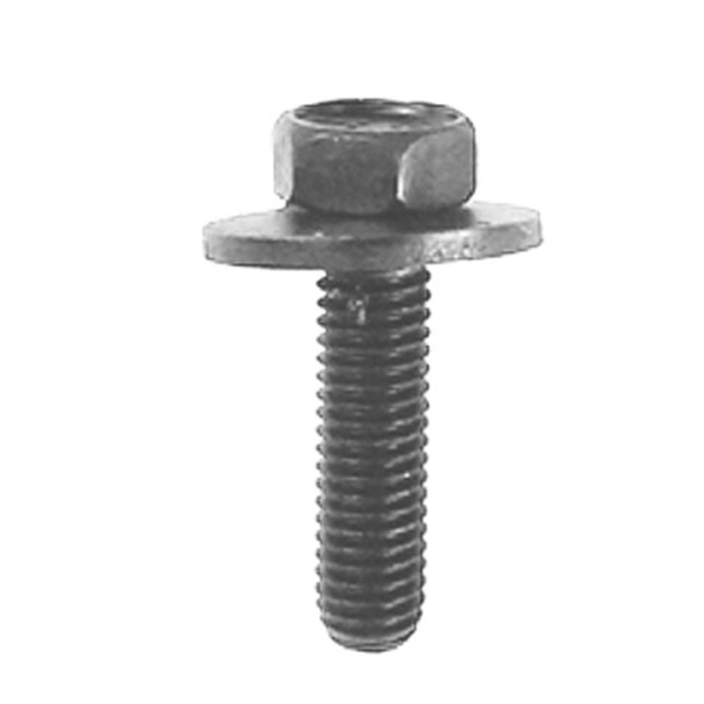 Black Indent Screw with Washer 5X20MM Hex Bolt Auto Body Clips