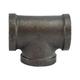 Black Iron Tee - 1 Inch Pipe Thread (PT)
