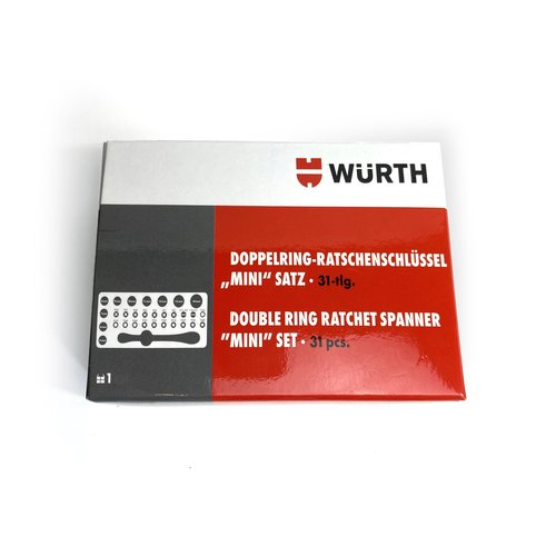 Double Box-End Ratchet Wrench Mini Set With Bits & Sockets - 31 Piece