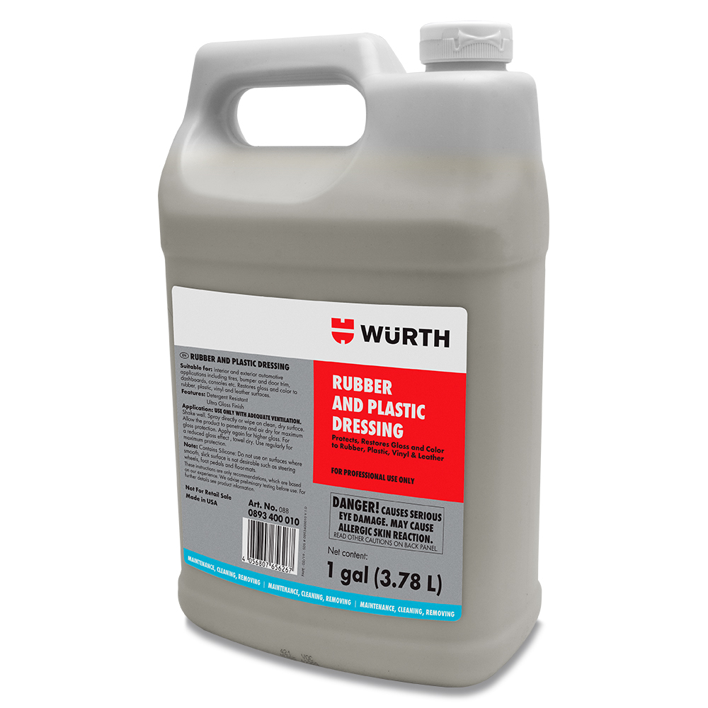 Rubber and Plastic Dressing 1 Gallon Detailers Cleaning and Care
