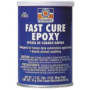 Permatex Fast Cure Expoxy, 10-4G