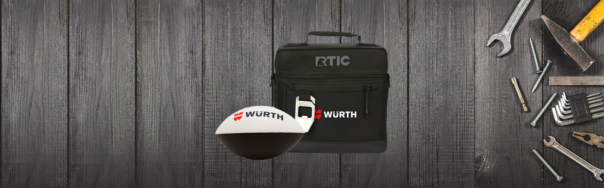 Wurth Cooler and Football